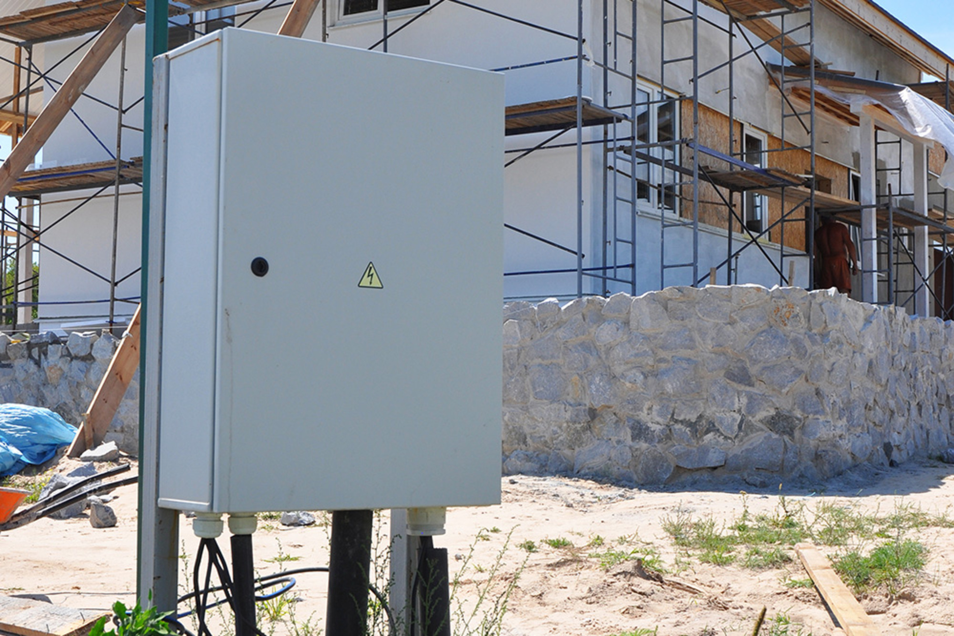 Baustrom bei Odenwald Elektro in Wald-Michelbach